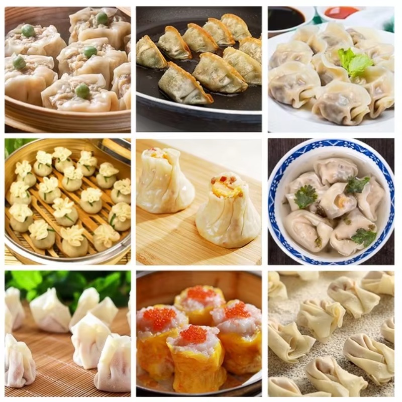 業務用高速餃子製造機、多機能ワンタン・焼売・点心・餃子製造機 - Gyoza Dumpling Maker のレビューと価格