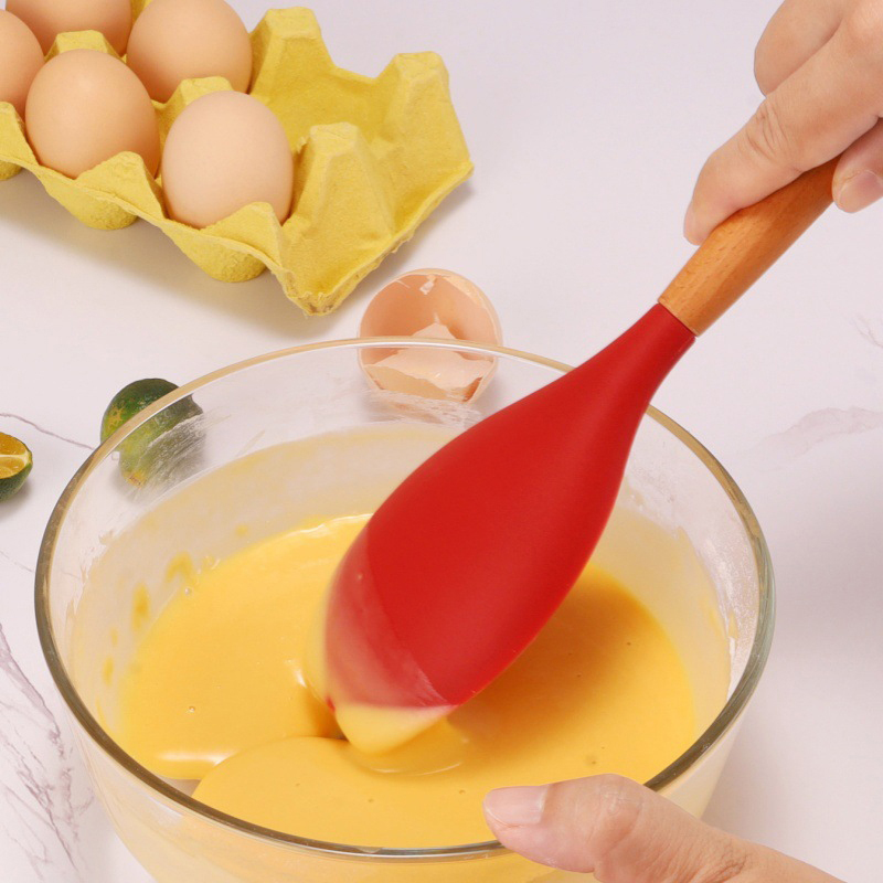 家庭用調理器具 シリカゲルスプーン サラダ攪拌器 木製ハンド - Home Cooking Services のレビューと価格