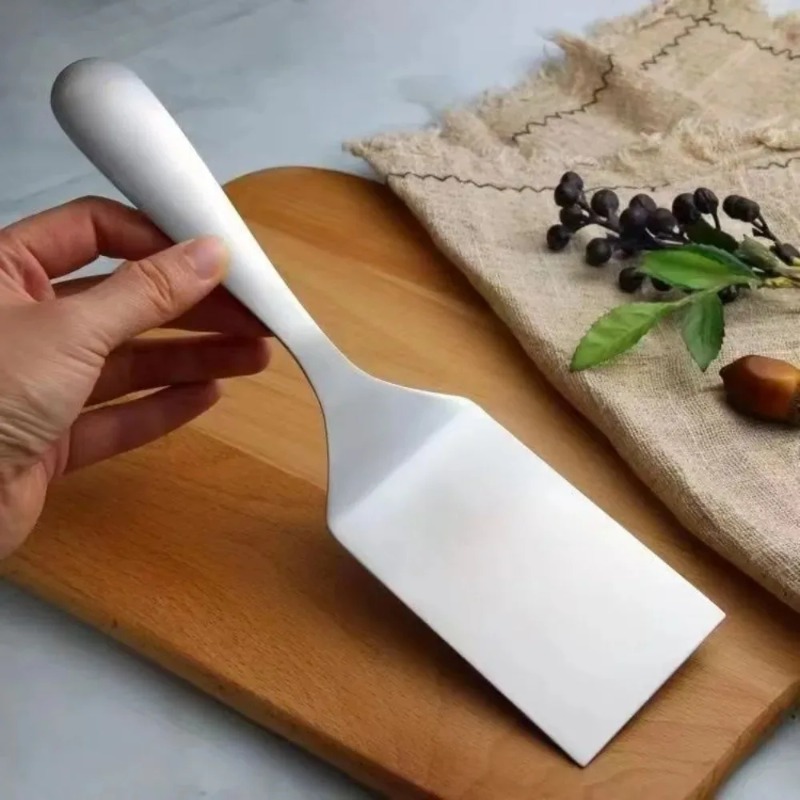 1/3 個の耐久性のあるステンレス鋼の小さな金属製スパチュラ - Home Cooking Services のレビューと価格